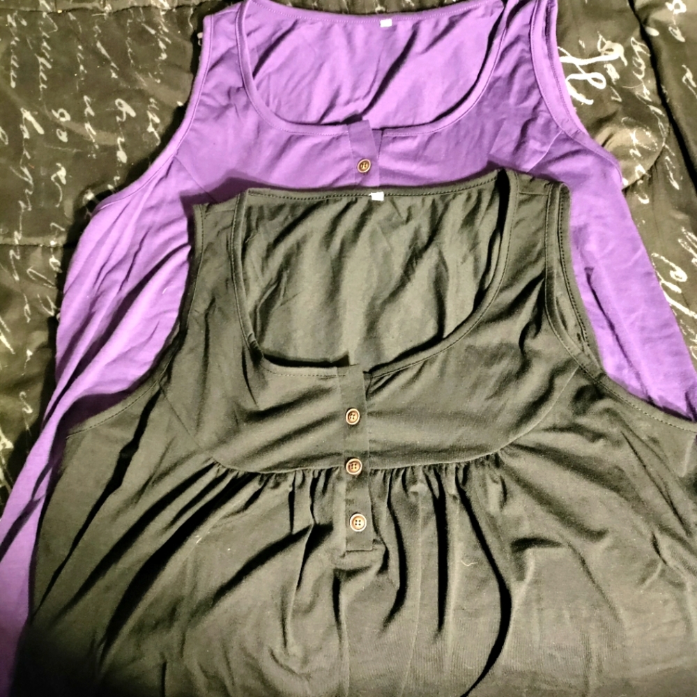 Women's tank blouses 2XL